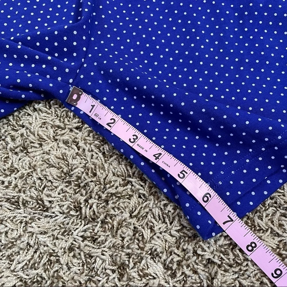 VINTAGE 80s-90s Marisa Christina‎ Mom Shorts Culottes Polka Dot Medium Pull On